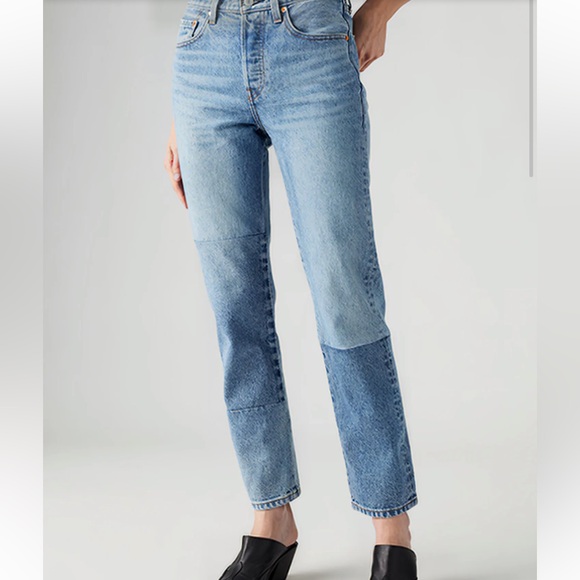 Levi's Denim - NWT Levi’s Clean Craft 501 Patchwork Jeans